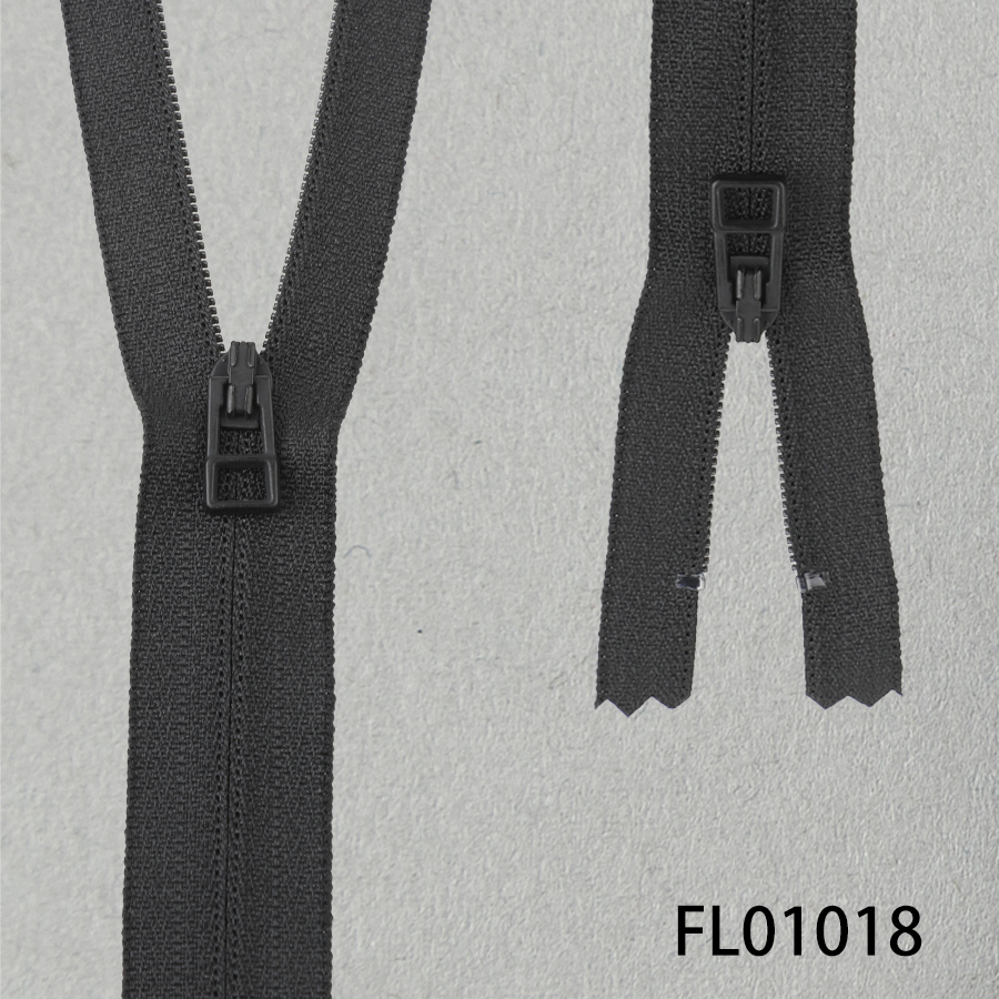 reverse zipper